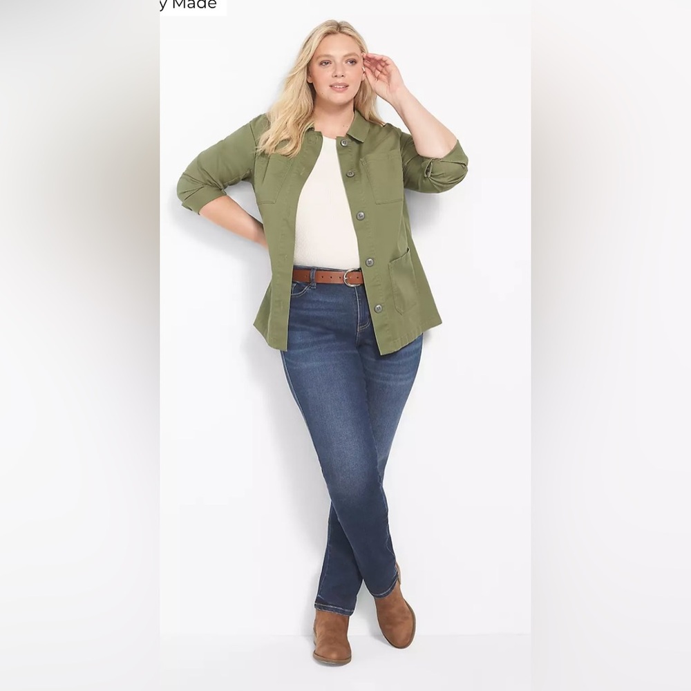 Lane Bryant body icon jeans